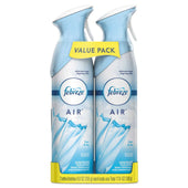 Febreze Air Linen and Sky Air Fresheners, 8.8 Ounce Aerosol - 2 per pack -- 6 packs per case