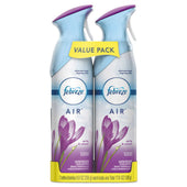 Febreze Air Spring and Renewal Air Fresheners, 8.8 Ounce Aerosol - 2 per pack -- 6 packs per case