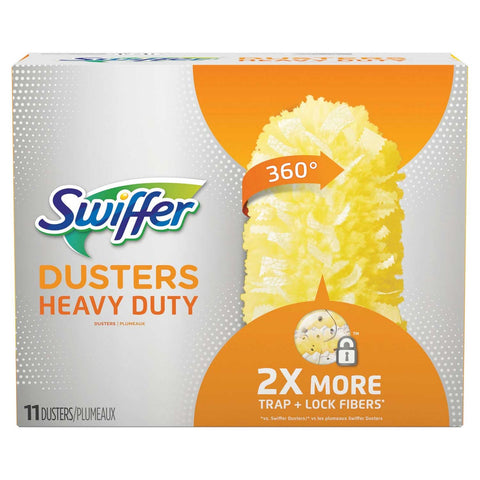 Swiffer Yellow Dust Lock Fiber Heavy Duty Dusters Refill, 2 x 6 inch -- 33 per case