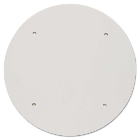 Dart White Vented Finger Pull Paper Bucket Lid Only, 8.4 inch Diameter -- 100 per case