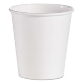 Dart Single Sided Poly Paper White Hot Cup, 10 Ounce -- 1000 per case