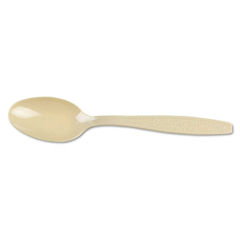 Dart Solo Sweetheart Guildware Extra Heavy Weight Polystyrene Champagne Teaspoon, 6.1 inch Length -- 1000 per case