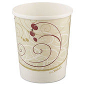 Dart Solo Flexstyle Symphony Design Double Sided Poly Paper Container, 32 Ounce -- 500 per case