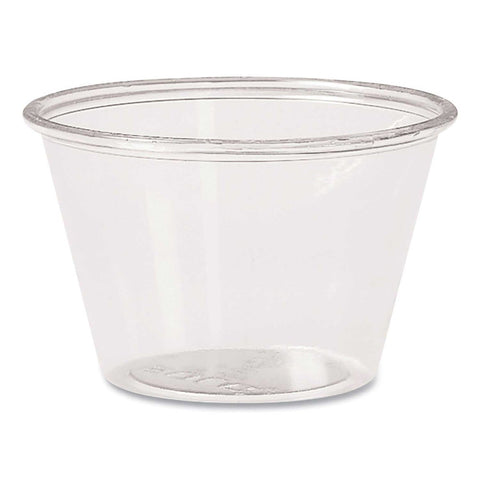 Dart Solo Ultra Clear Polypropylene Portion Container, 4 Ounce -- 2500 per case