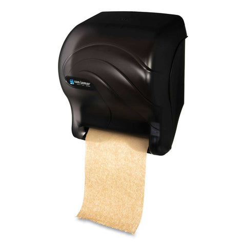 San Jamar Black Pearl Tear-N-Dry Essence Touchless Towel Dispenser, 11.75 x 9.13 x 14.44 inch