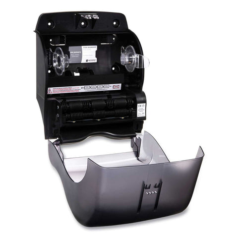 San Jamar Black Pearl Tear-N-Dry Essence Touchless Towel Dispenser, 11.75 x 9.13 x 14.44 inch