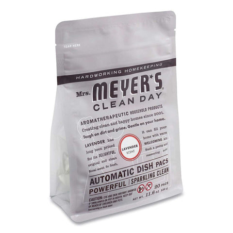 Mrs Meyers Clean Day Lavender Automatic Dish Detergent, 12.7 Ounce Pack - 20 tabs per pack -- 6 packs per case