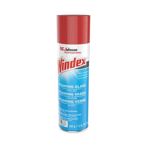 Windex Fresh Foaming Glass Cleaner, 20 Ounce Aerosol Spray -- 6 per case