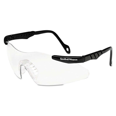 Smith and Wesson Black Frame Clear Lens Magnum 3G Safety Eyewear