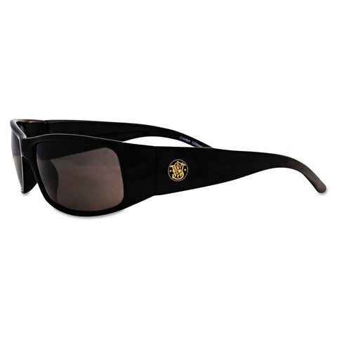 Smith and Wesson Black Frame Smoke Anti Fog Lens Elite Safety Eyewear