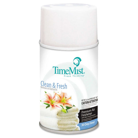 TimeMist Clean N Fresh Scent Premium Metered Air Freshener Refill, 6.6 Ounce Aerosol