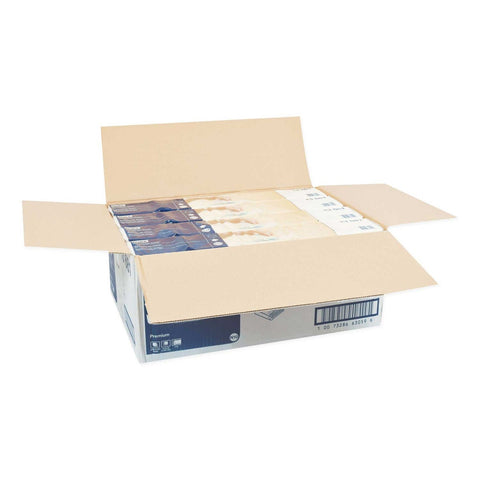 Tork White 2-Ply Premium Xpressnap Interfold Dispenser Napkins, 8.5 x 8.5 inch - 500 per pack -- 8 packs per case