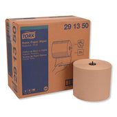 Tork Natural Basic Paper Wiper Roll Towel, 7.68 inch x 1150 Feet -- 4 rolls per case