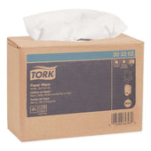 Tork White Multipurpose Paper Wiper, 9.75 x 16.75 inch -125 per box -- 8 boxes per case