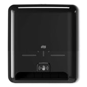Tork Matic Black Elevation Hand Towel Roll Dispenser with Intuition Sensor, 13 x 8 x 14.5 inch
