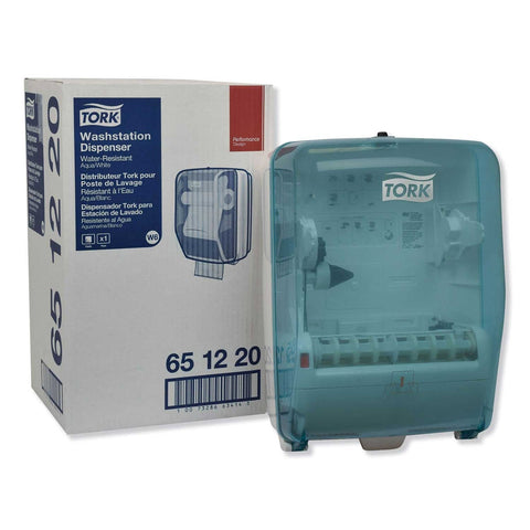 Tork Aqua White Performance Washstation Dispenser, 12.56 x 18.09 x 10.57 inch
