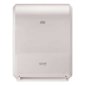 Tork Plastic White Electronic Hand Towel Roll Dispenser, 12.32 x 9.32 x 15.95 inch