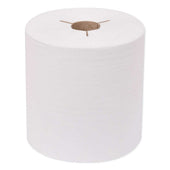 Tork White Notched Universal Hand Towel Roll, 7.5 inch x 630 Feet -- 6 rolls per case