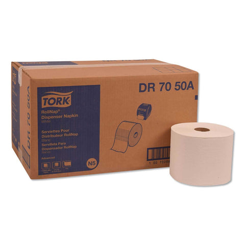 Tork 1 Ply White Rollnap Dispenser Napkin, 17 x 7.125 inch -- 6000 per case