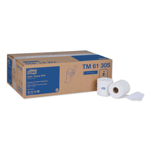 Tork 2 Ply White Septic Safe Advanced Bath Tissue - 500 sheets per roll -- 48 rolls per case