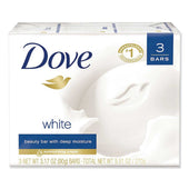 Dove Light Scent White Beauty Bar Soap, 3.17 Ounce - 3 per pack -- 1 pack