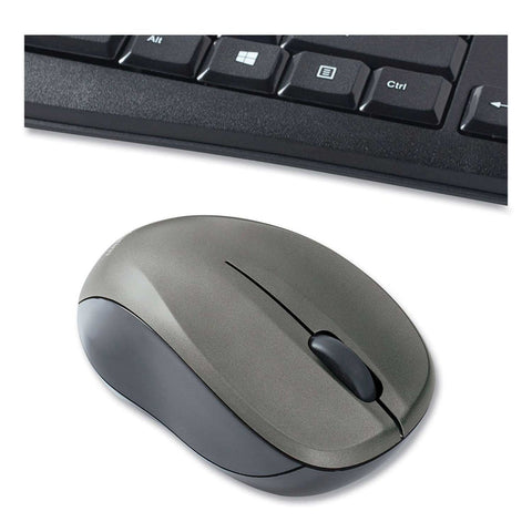 Verbatim Black Silent Wireless Mouse and Keyboard