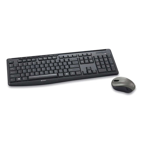 Verbatim Black Silent Wireless Mouse and Keyboard