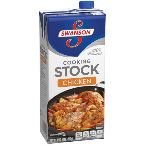 Swanson Chicken Cooking Stock, 32 Ounce -- 12 per case.