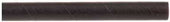 Tablecraft Solid Black Unwrapped Paper Straw, 7.75 inch - 500 count per pack -- 6 packs per case.