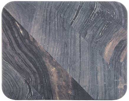 Tablecraft Barnwood Melamine Rectangular Tray, 10 x 7.8 inch