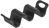 Tablecraft Taco Taxi Black Melamine 2-3 Tacos Holder, 7 x 2 1/4 x 1 5/8 inch