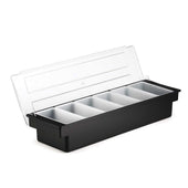 Tablecraft Plastic 6 Compartment Condiment Holder
