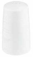 Tablecraft Pulito Collection White Melamine Textured Finish Salt and Pepper Shaker, 1.25 Ounce -- 6 per case.