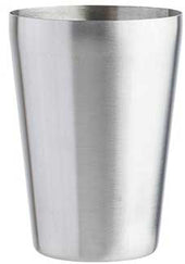Tablecraft 18/8 Stainless Steel Brushed Finish Cocktail Shaker, 18 Ounce