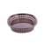 Tablecraft Plastic Brown Oval Chicago Basket, 10.5 x 7 x 1.5 inch -- 36 per case