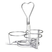 Tablecraft Chrome Plated Metal Top for Glass Syrup Dispenser -- 12 per case