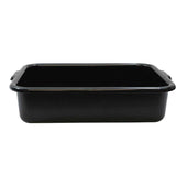 Tablecraft Black Bus Box, 21.75 x 16.75 x 5 inch -- 12 per case