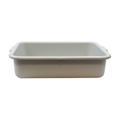 Tablecraft Gray Bus Box, 21.75 x 15.75 x 5 inch -- 12 per case