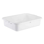 Tablecraft White Bus Box, 21.75 x 16.75 x 5 inch -- 12 per case