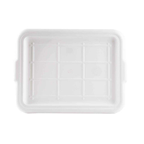 Tablecraft White Bus Box Cover -- 12 per case