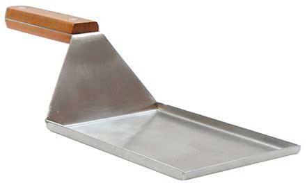 Tablecraft Better Burger Collection Spatula Server with Faux Wood Handle, 9.5 x 4 x 2.5 inch