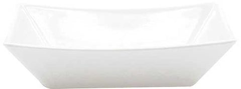 Tablecraft Better Burger Collection White Small Melamine Fry Basket, 5 x 3.375 x 1.25 inch