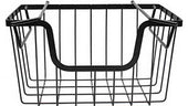 Tablecraft Grand Master Transformer Collection Black Powder Coated Metal Stackable Hanging Basket, 15.5 x 9.5 x 8.875 inch