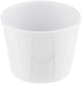 Tablecraft Better Burger Collection Round Melamine Souffle Cup, 2 Ounce -- 12 per case.