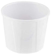 Tablecraft Better Burger Collection Round Melamine Souffle Cup, 3 Ounce Capacity -- 12 per case.