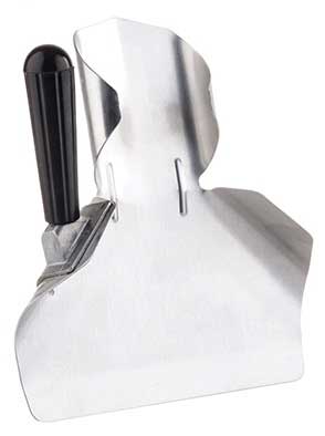Tablecraft Aluminum French Fry Scoop with Bakelite Right Handle