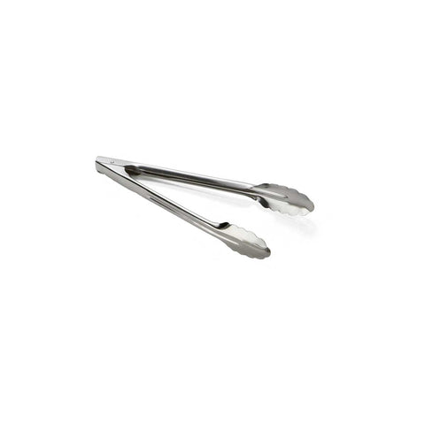 Tablecraft Heavy Weight Stainless Steel Utility Tong, 12 inch -- 12 per case