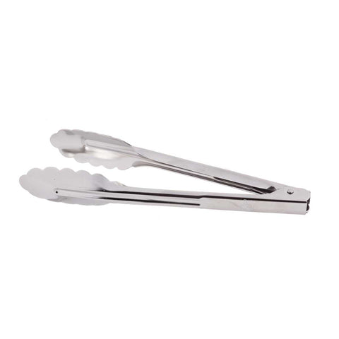Tablecraft Heavy Weight Stainless Steel Utility Tong, 10 inch -- 12 per case