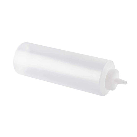 Tablecraft Wide Cone Tip with Natural Top Squeeze Dispenser, 24 Ounce -- 12 per case