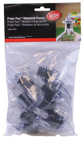 Tablecraft Proper Pour Clear Dip Tube Widemouth Pourer, 1.25 Ounce -- 12 per case.